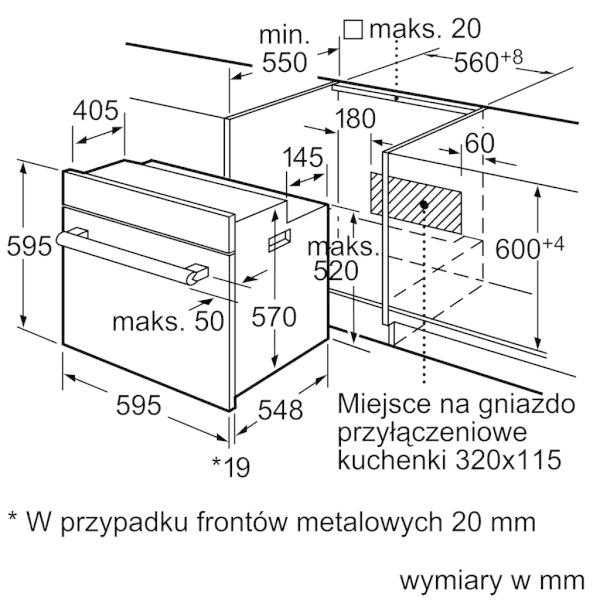 Piekarnik elektryczny Siemens HB36GB560