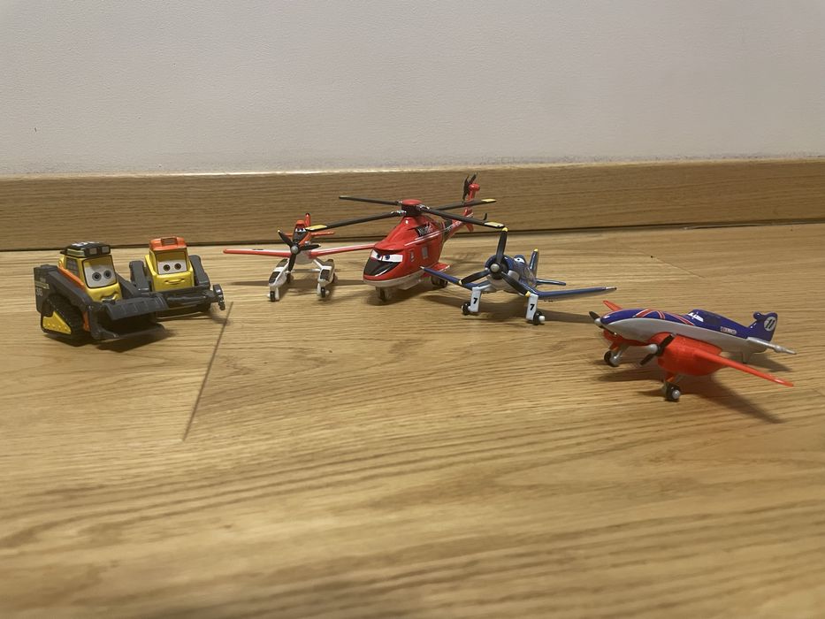 Kolekcja Samoloty 2 Pixar (zabawki metalowe) oryginalne