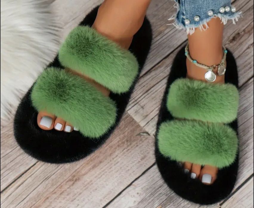 Тапки стильні теплі