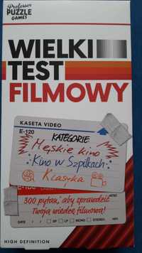 Quiz karciany  Wielki Test filmowy  NOWY