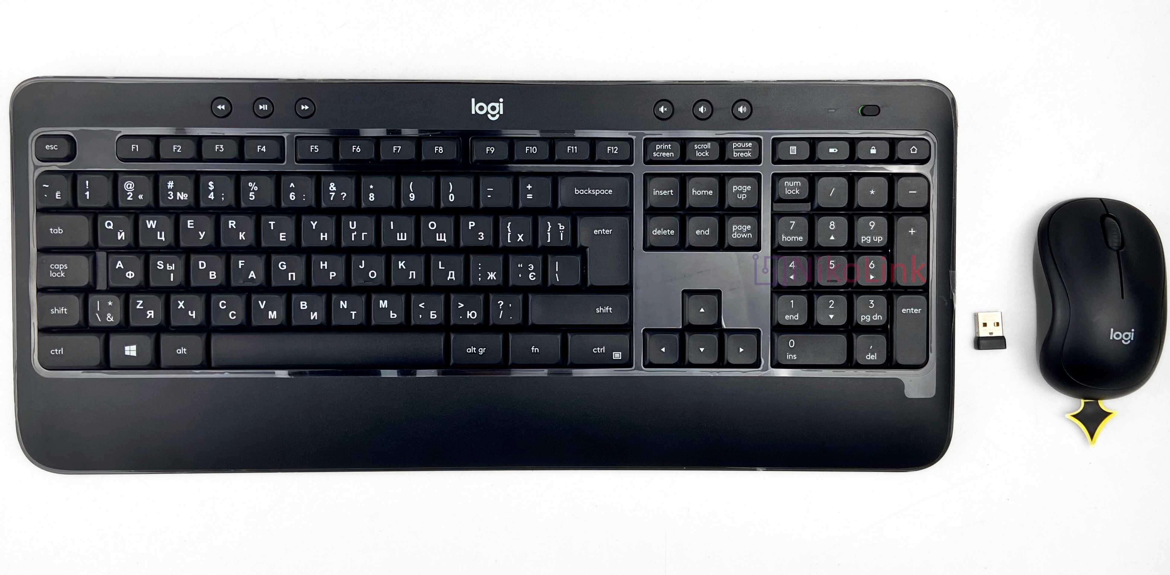Комплект Logitech MK540e - Бездротова Клавіатура та Миша | Оригінал!