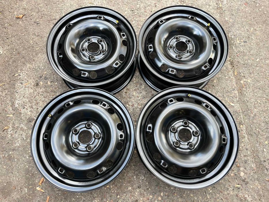 4x felgi stalowe SKODA FABIA ROOMSTER 15"x6" rozstaw 5x100 ET 43 NOWE