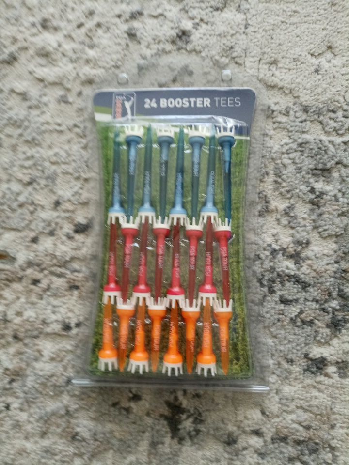 Booster tees golf