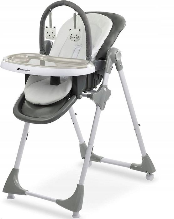 Krzesełko Do Karmienia Bebe Confort Kiwi 3 W 1 Szare