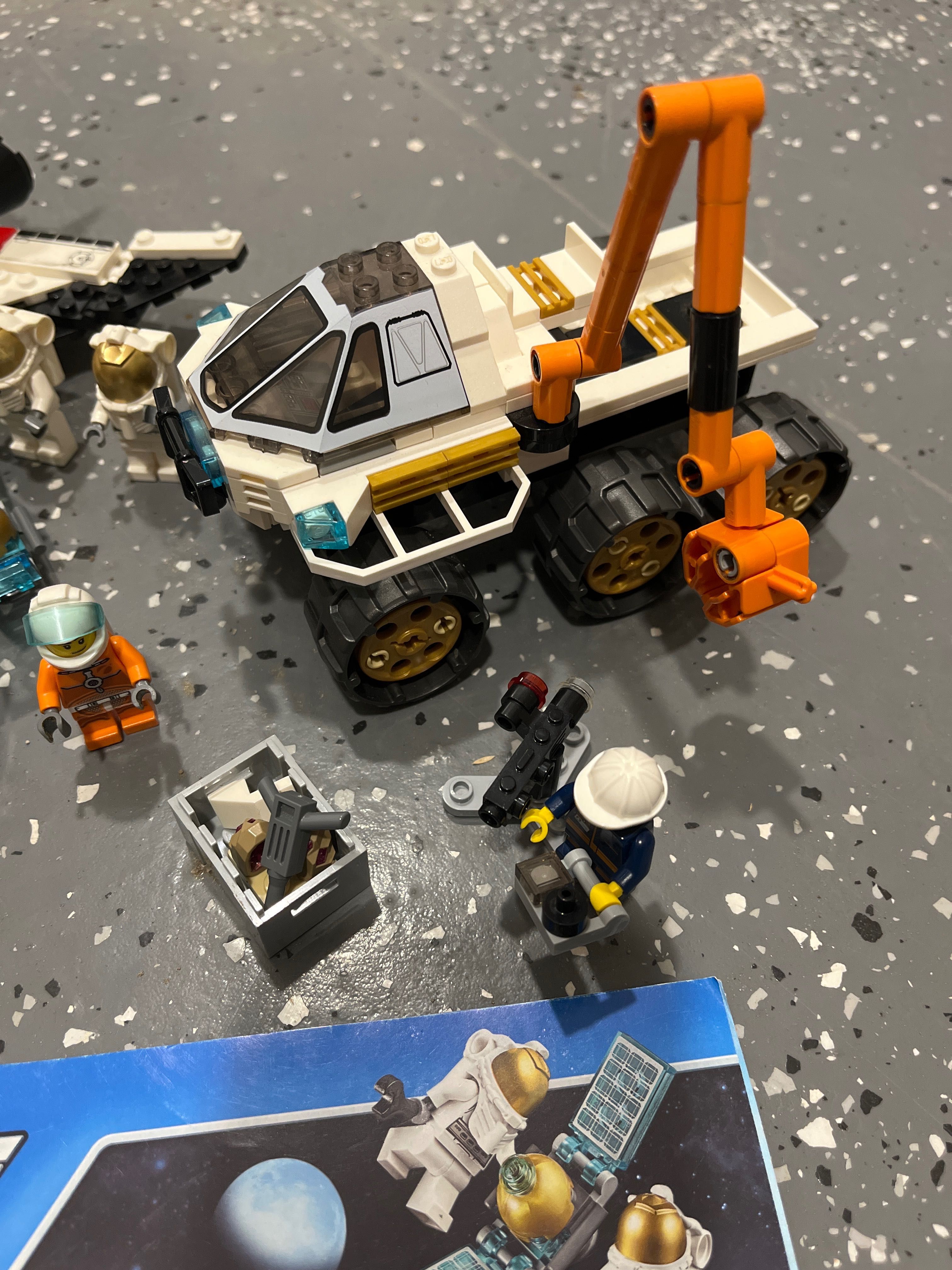 Lego kosmos 60078 i 60225