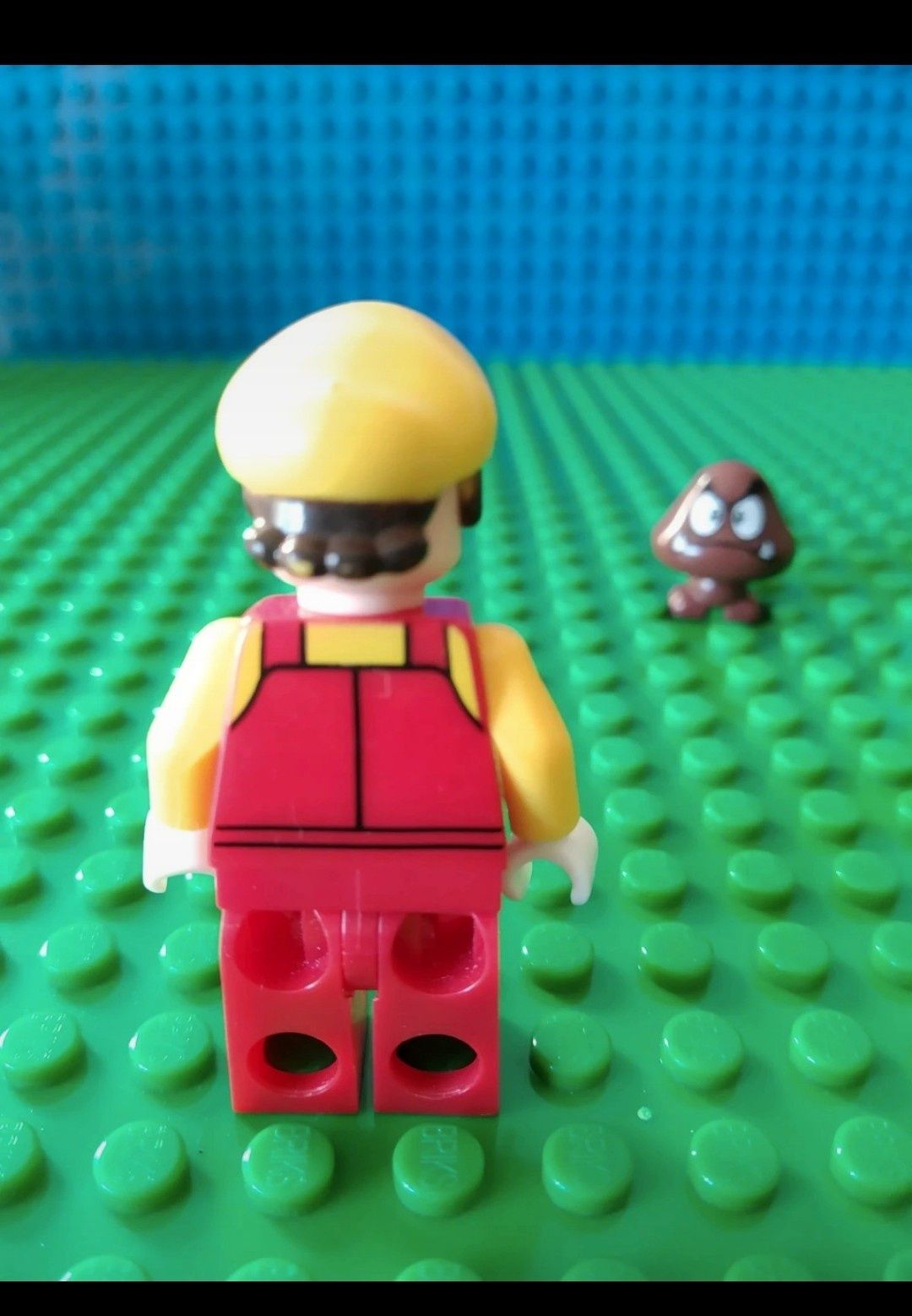 Super Mario Lego Minifiguras - Mario Maker + Goomba