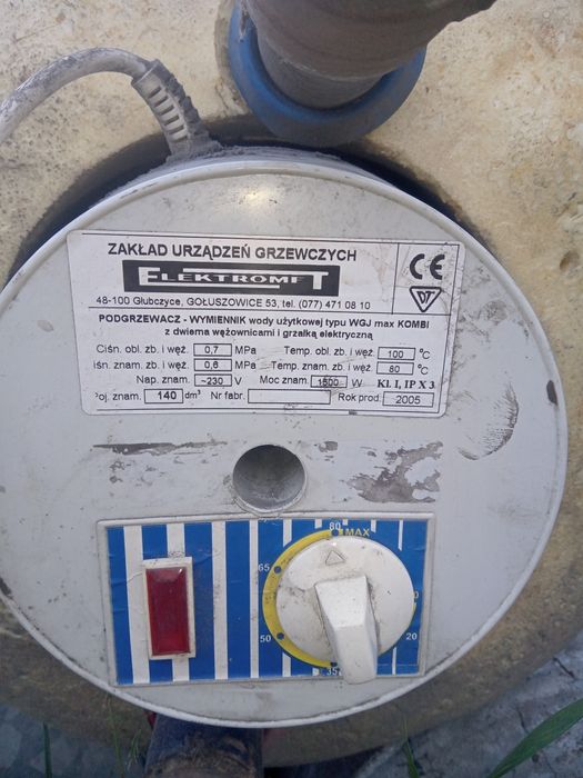 Bolier CO z grzałką el.