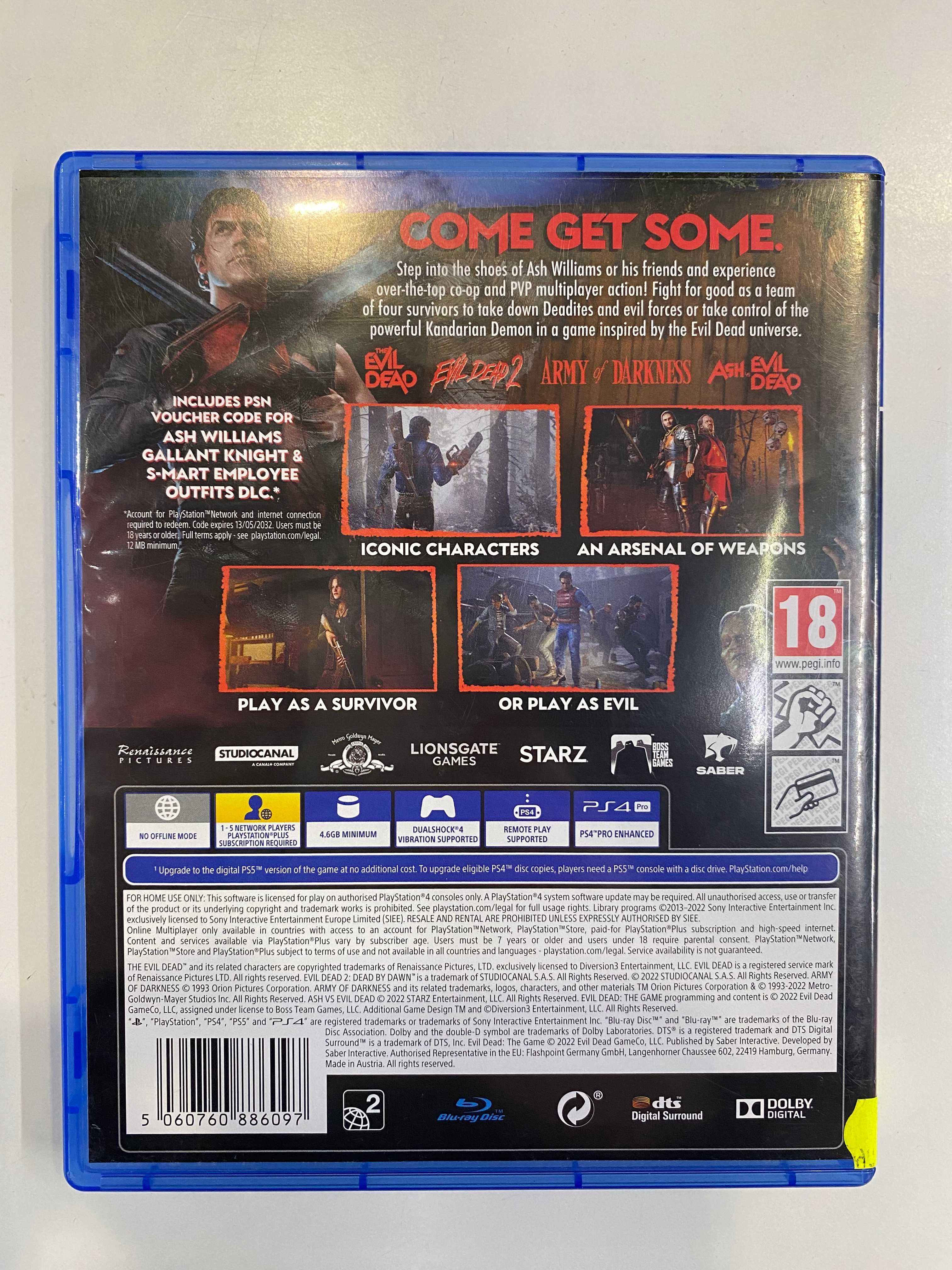 Evil Dead The Game Ps4 Sklep Ostróda