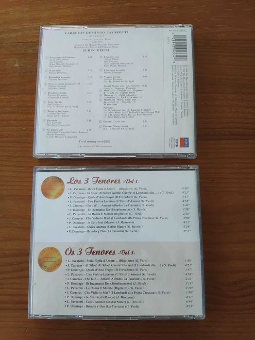 CDs ópera, originais