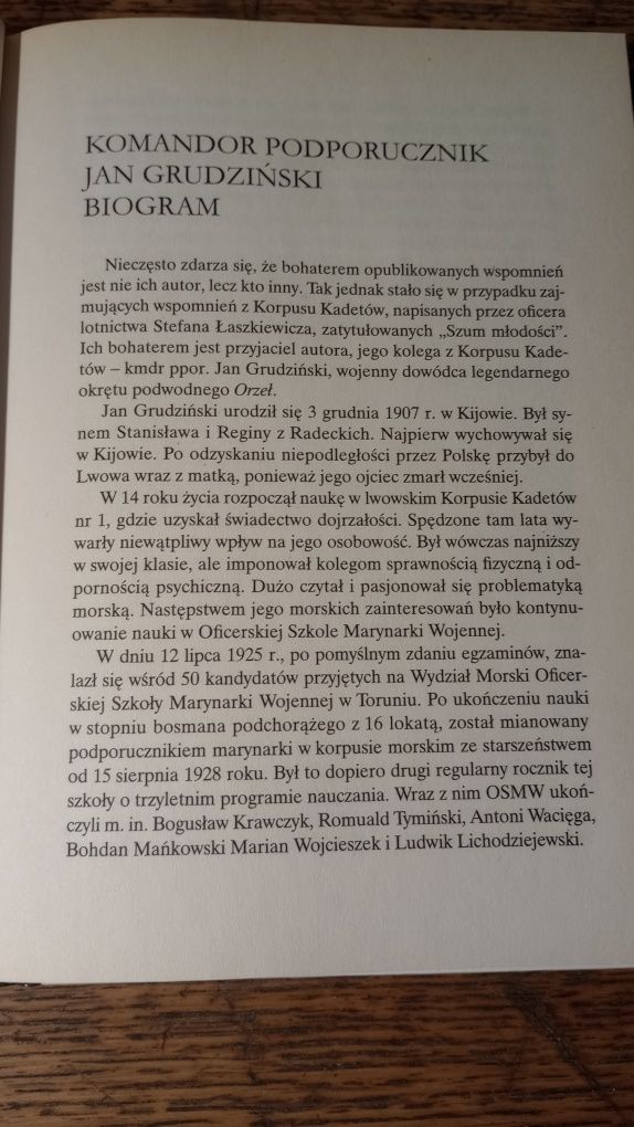 Szum młodości. Stefan Łaszkiewicz