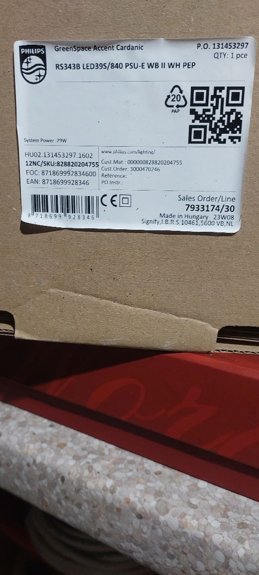 OPRAWA LED philips