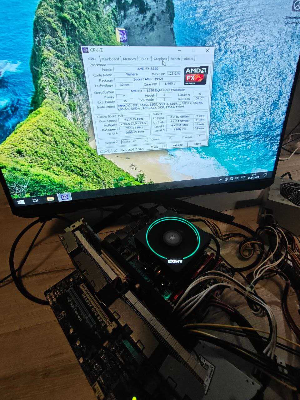 Ігровий ПК Комплект Asus M5A99X Evo r2.0 AM3+ AMD FX-8350 DDR3 2x4GB