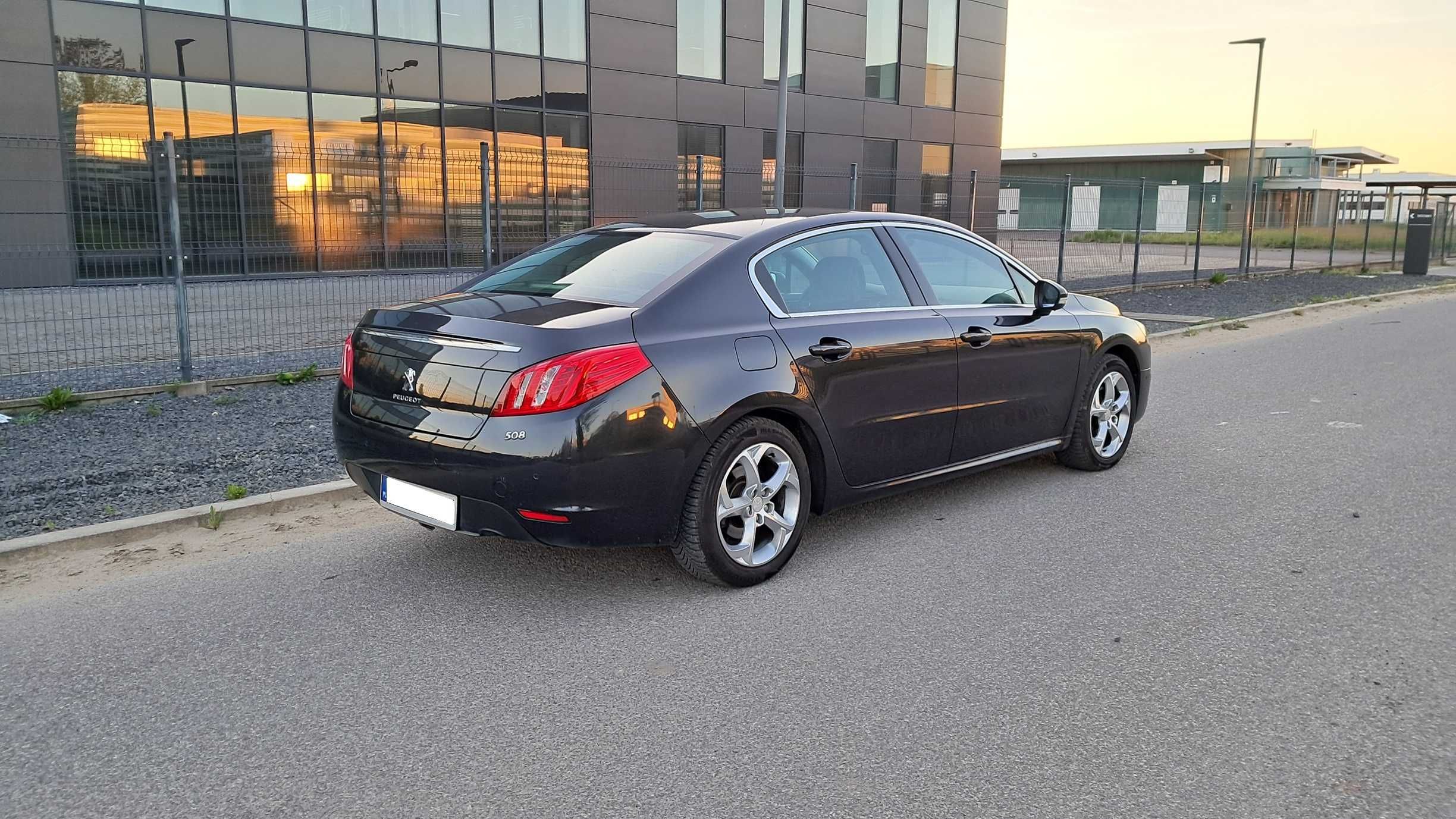 Śliczny Peugeot 508 1.6 ALLURE Active 2011 Skóra Navi Xenon Led Hak