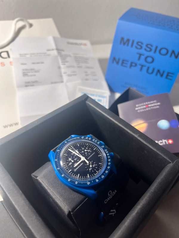 Omega x Swatch Neptune SO33N100 Ekskluzywny Model PL