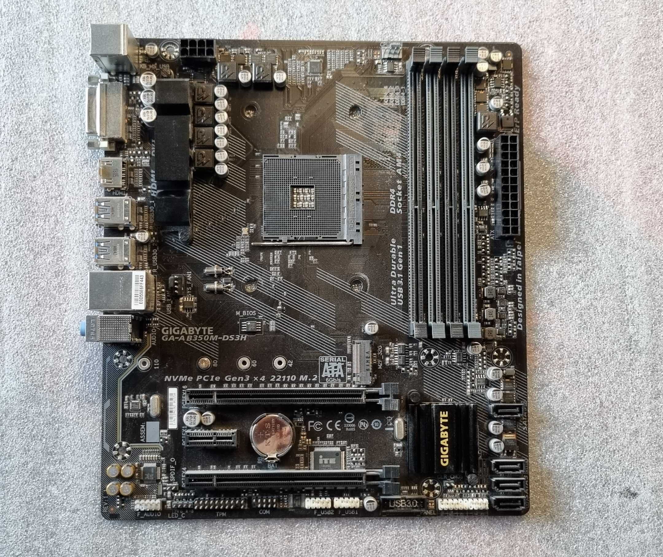 Płyta Główna Gigabyte GA-AB350M-DS3H (AM4)
