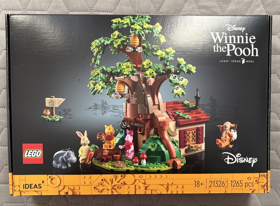 Lego IDEAS 21326 Kubuś Puchatek Winnie the Pooh, nowe, zaplombowanie