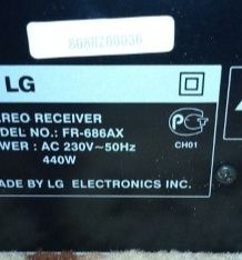Топовый муз центр. lg fr-686 мощный полностью рабочий