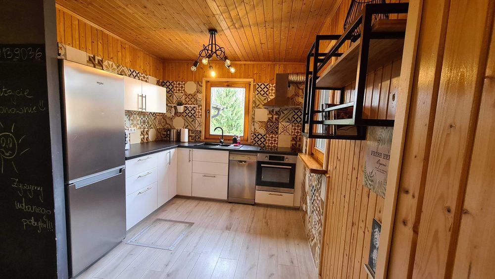 Dom nad jeziorem własna plaża pomost łódka