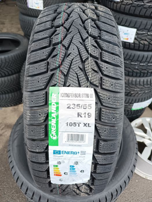 Grenlander 235/55 R19 105T XL ICEDEFENSOR STUD III (під шип)