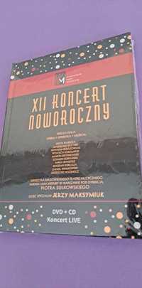 XII KONCERT NOWOROCZNY , cd + dvd - nowe folia Jerzy MAKSYMIUK ,