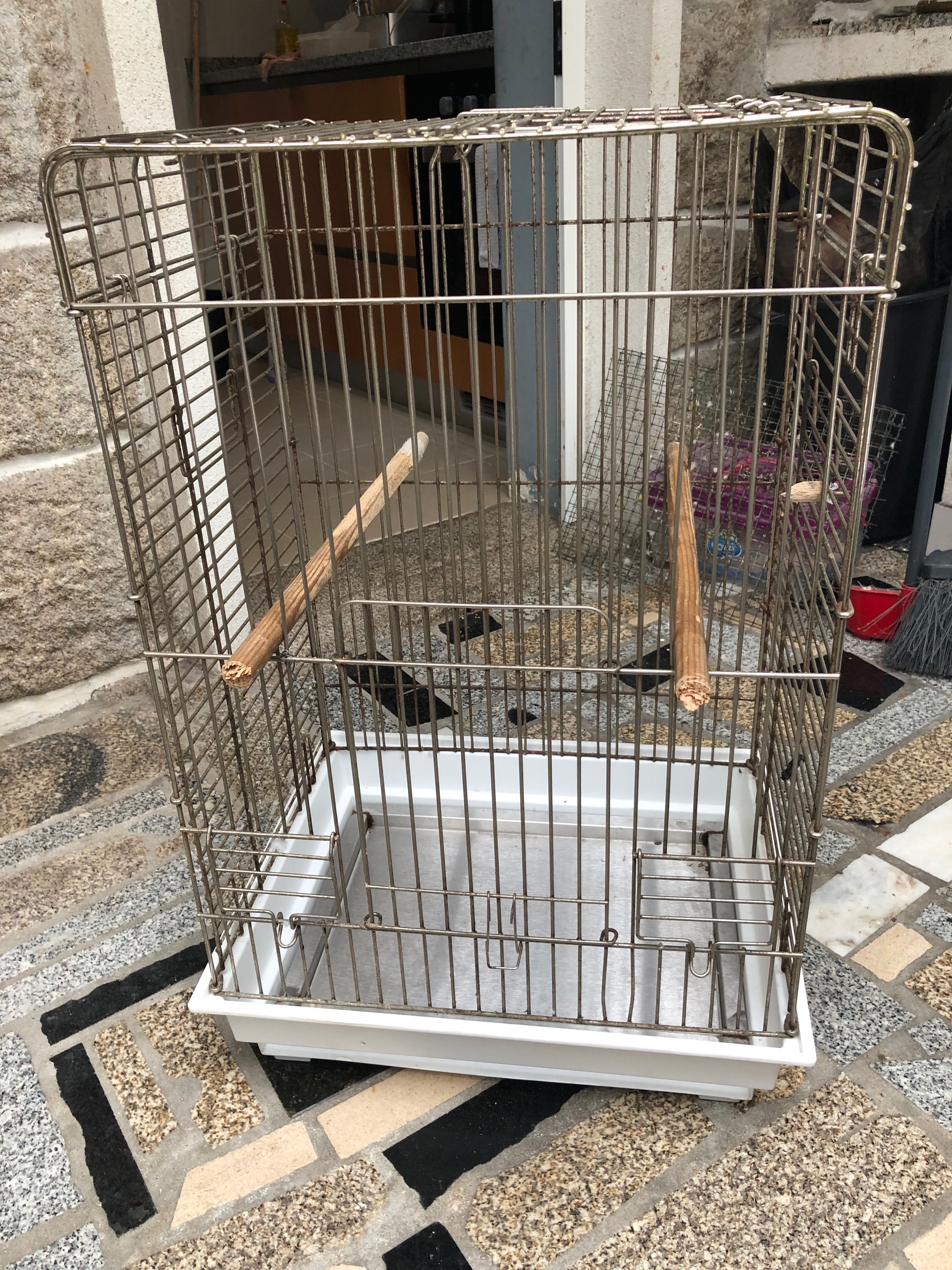 Gaiola para aves porte médio/grande
