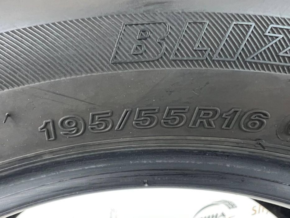 195/55 r16 bridgestone blizzak vrx 7mm шини бу зима