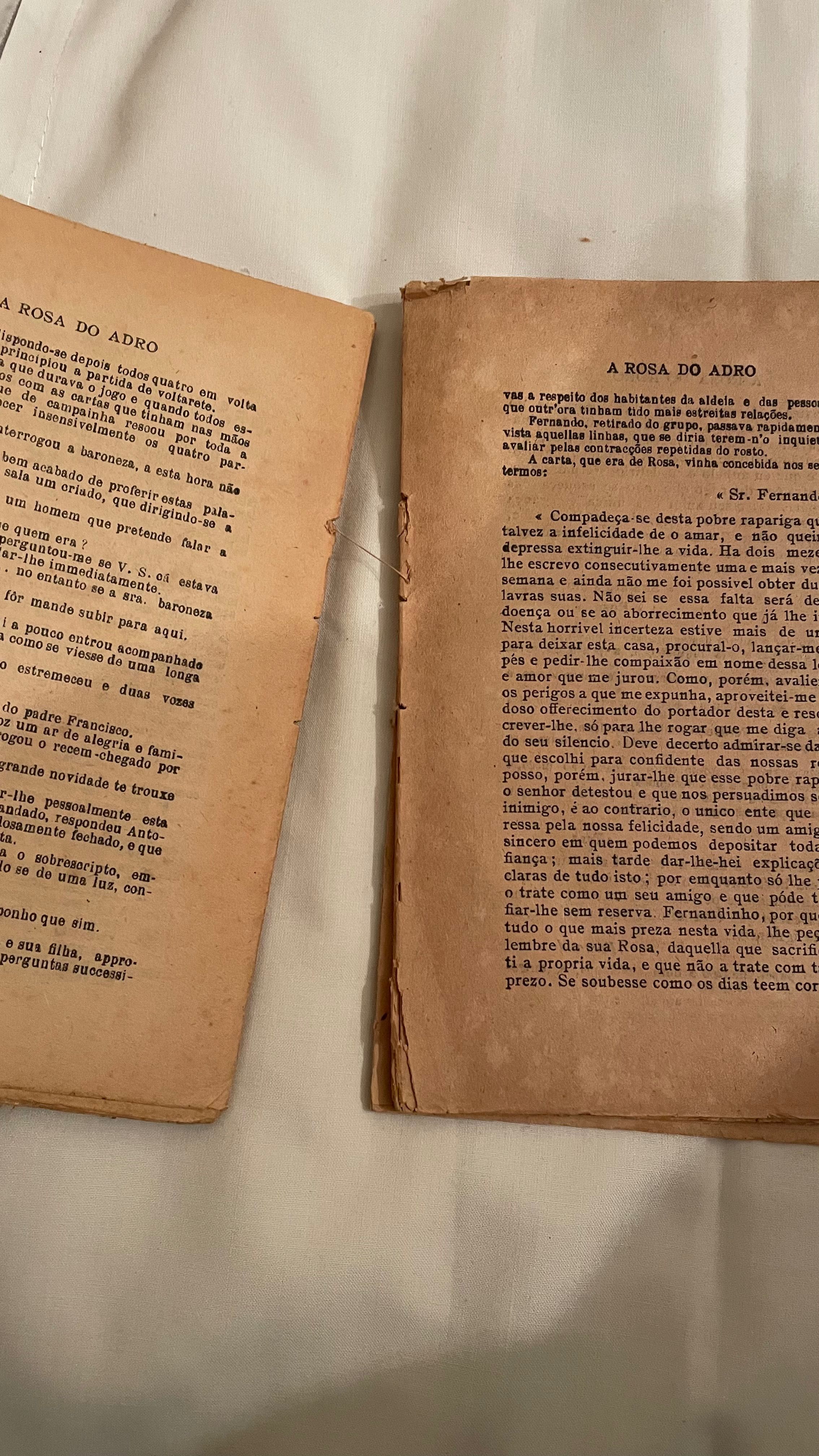 Livro A Rosa Do Adro