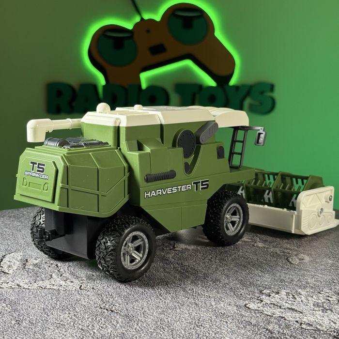 Комбайн на пульті управління “Житомир”. Комбайн на радіокеруванні