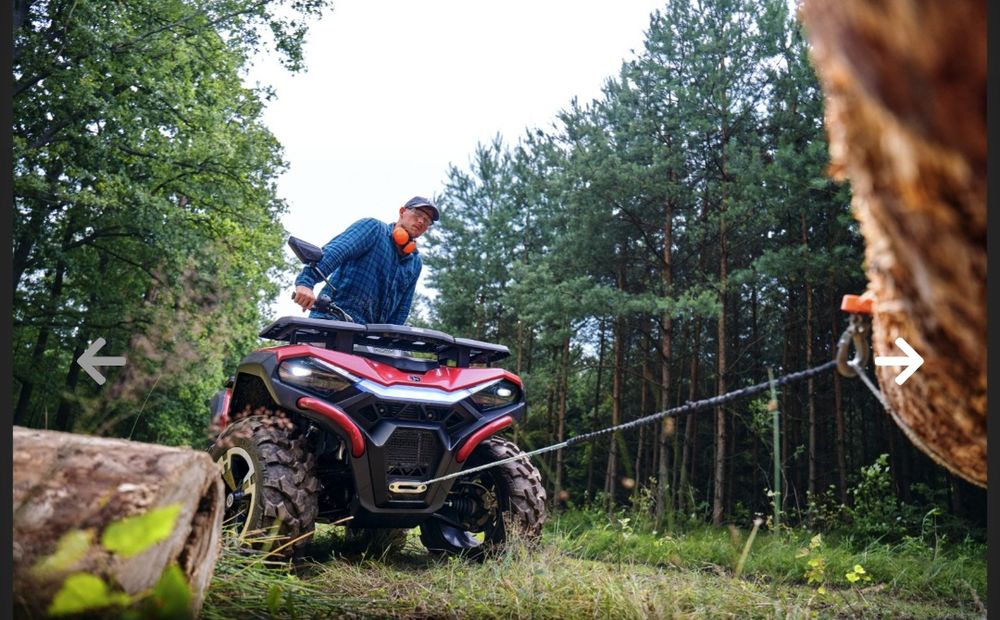 WIELKI Firmowy QUAD HISUN GUARDIAN 550 Homologacja EPS Wyciągarka RATY