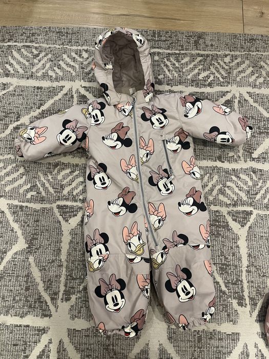 Зимовий комбінезон HM на дівчинку, зріст 86 см