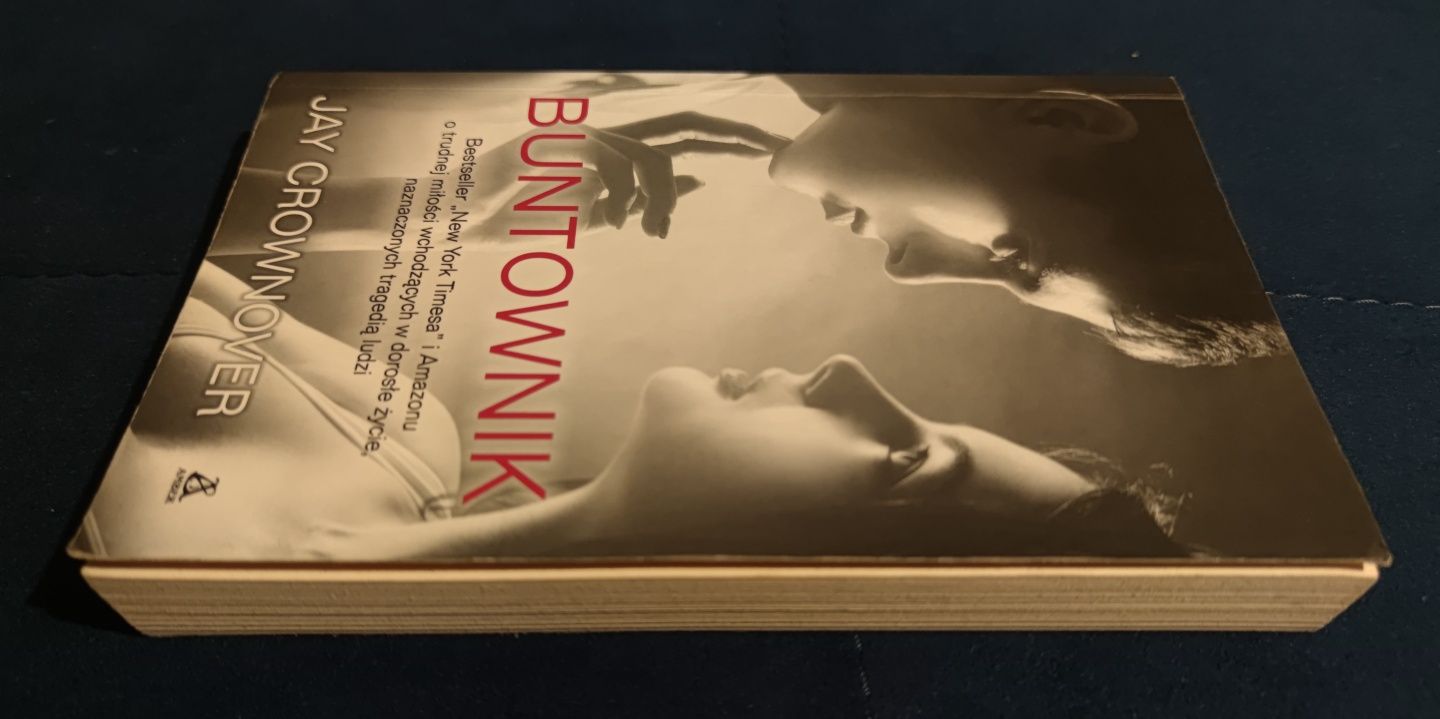 "Buntownik" Naznaczeni mężczyźni Jay Crownover