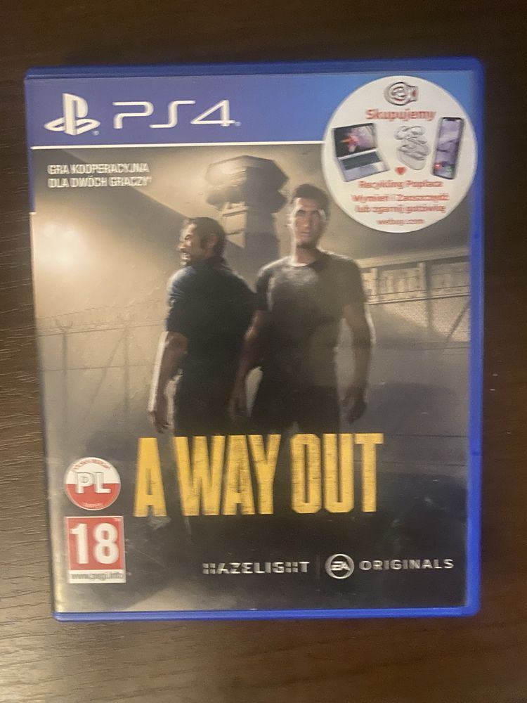 A way out gra ps4 jak nowa