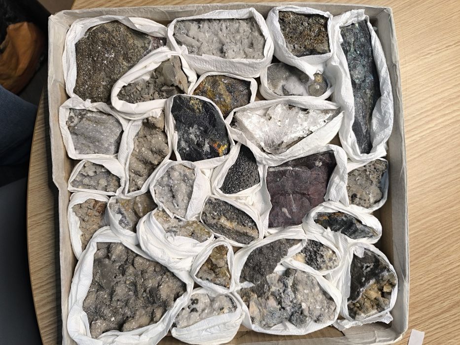 Conjunto de minerais