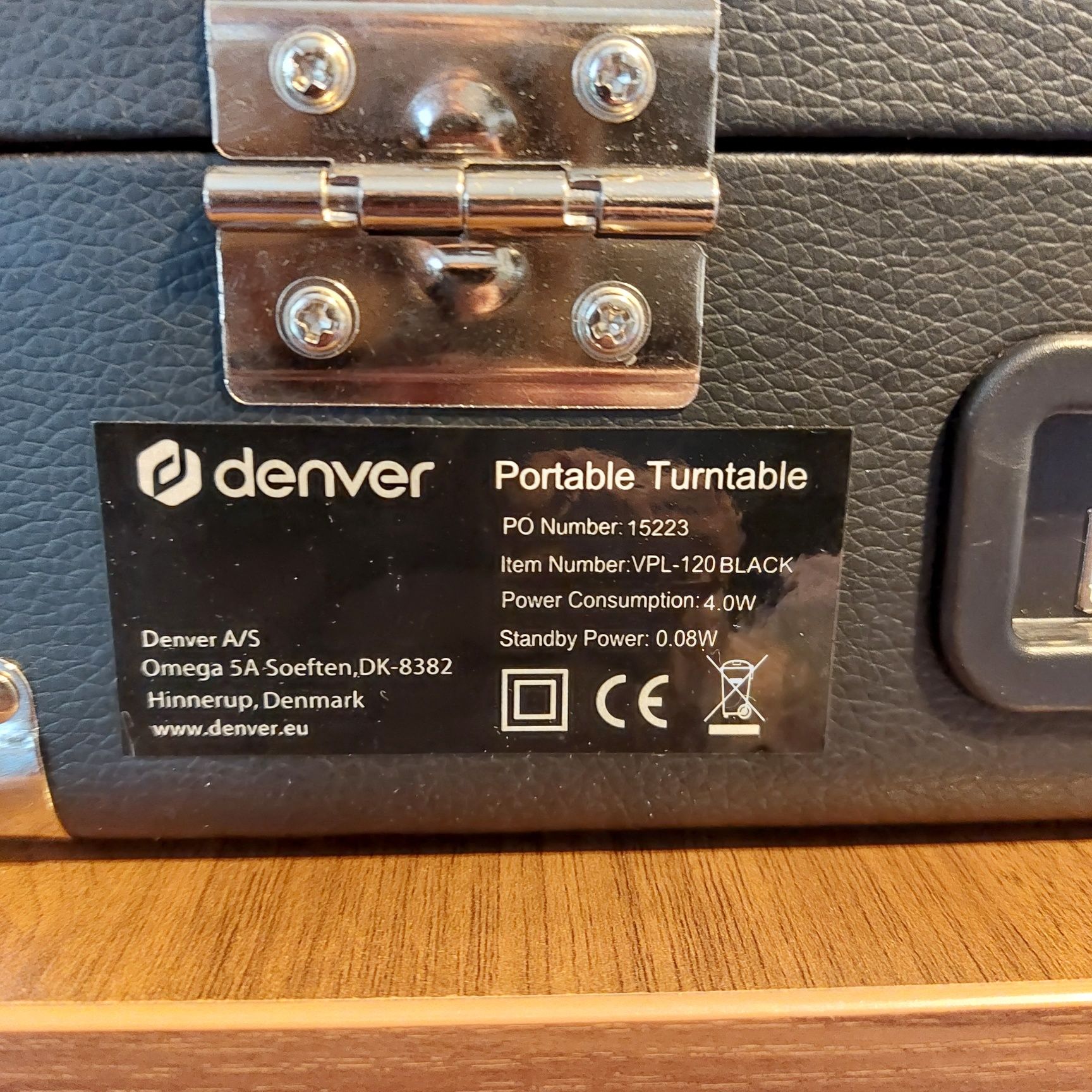 Gramofon Denver VPL-120 Black