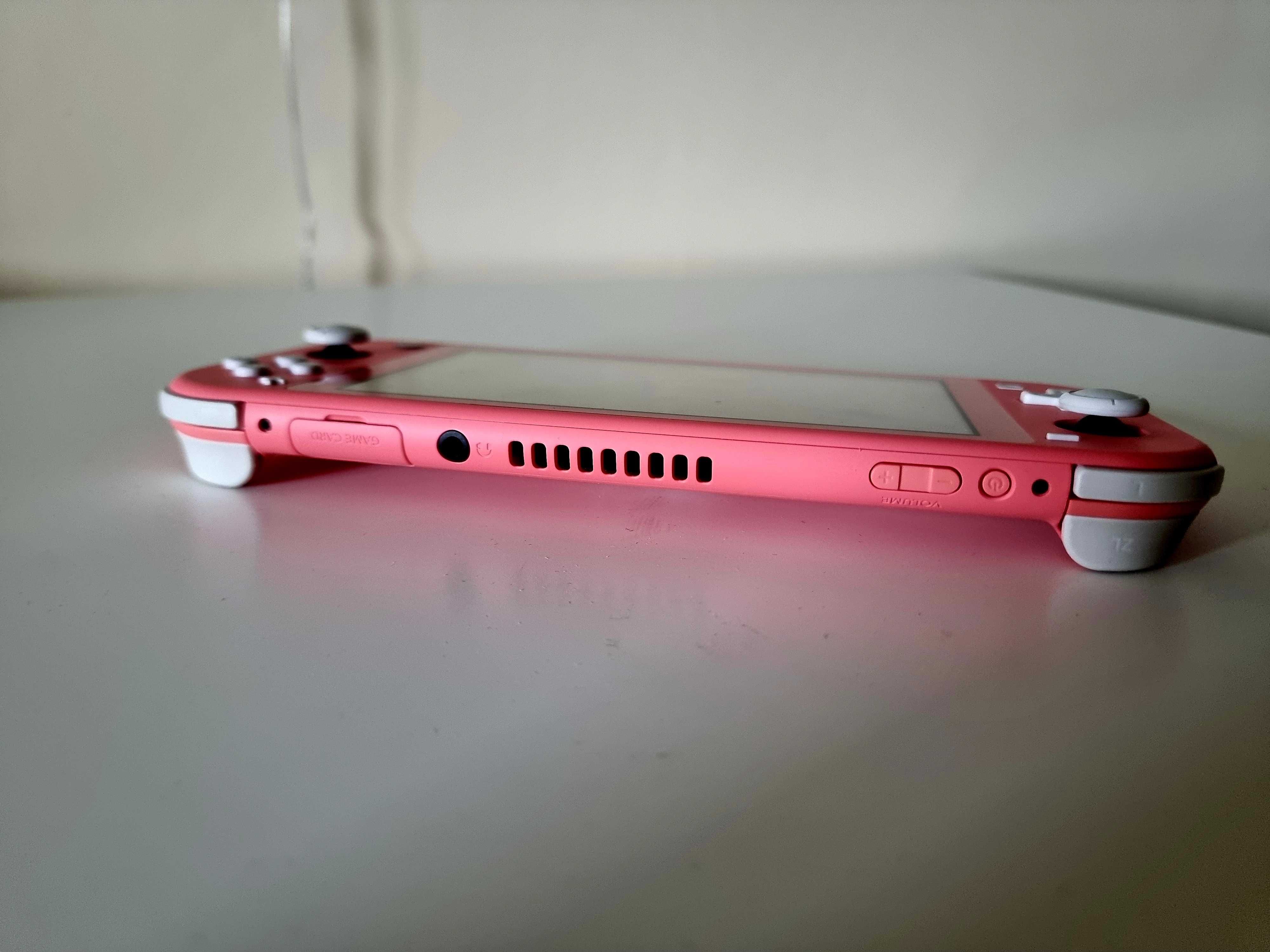 Konsola Nintendo Switch Lite komplet różowa