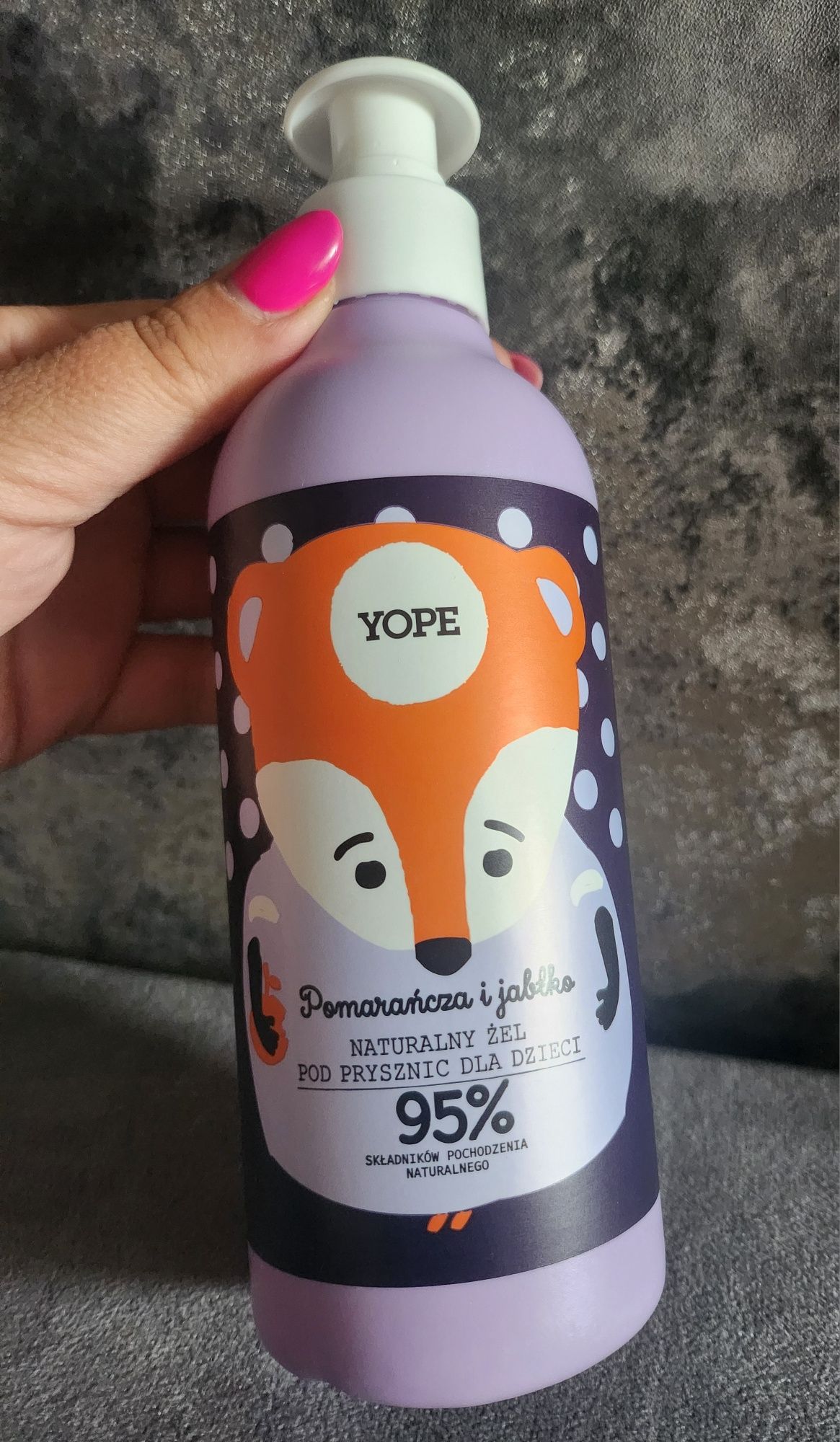 Naturalny żel pod prysznic dla dzieci