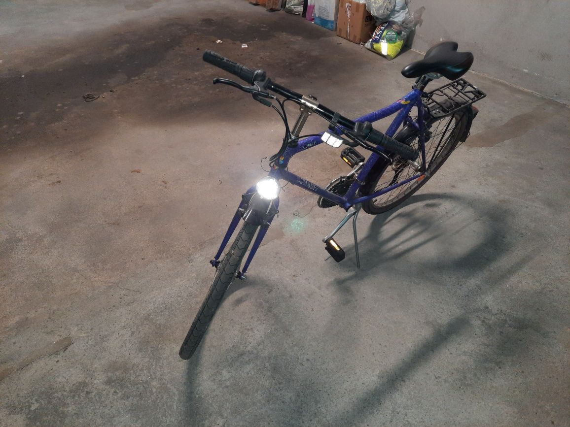 Rower trekkingowy męski 26 cali bagaznik, błotniki