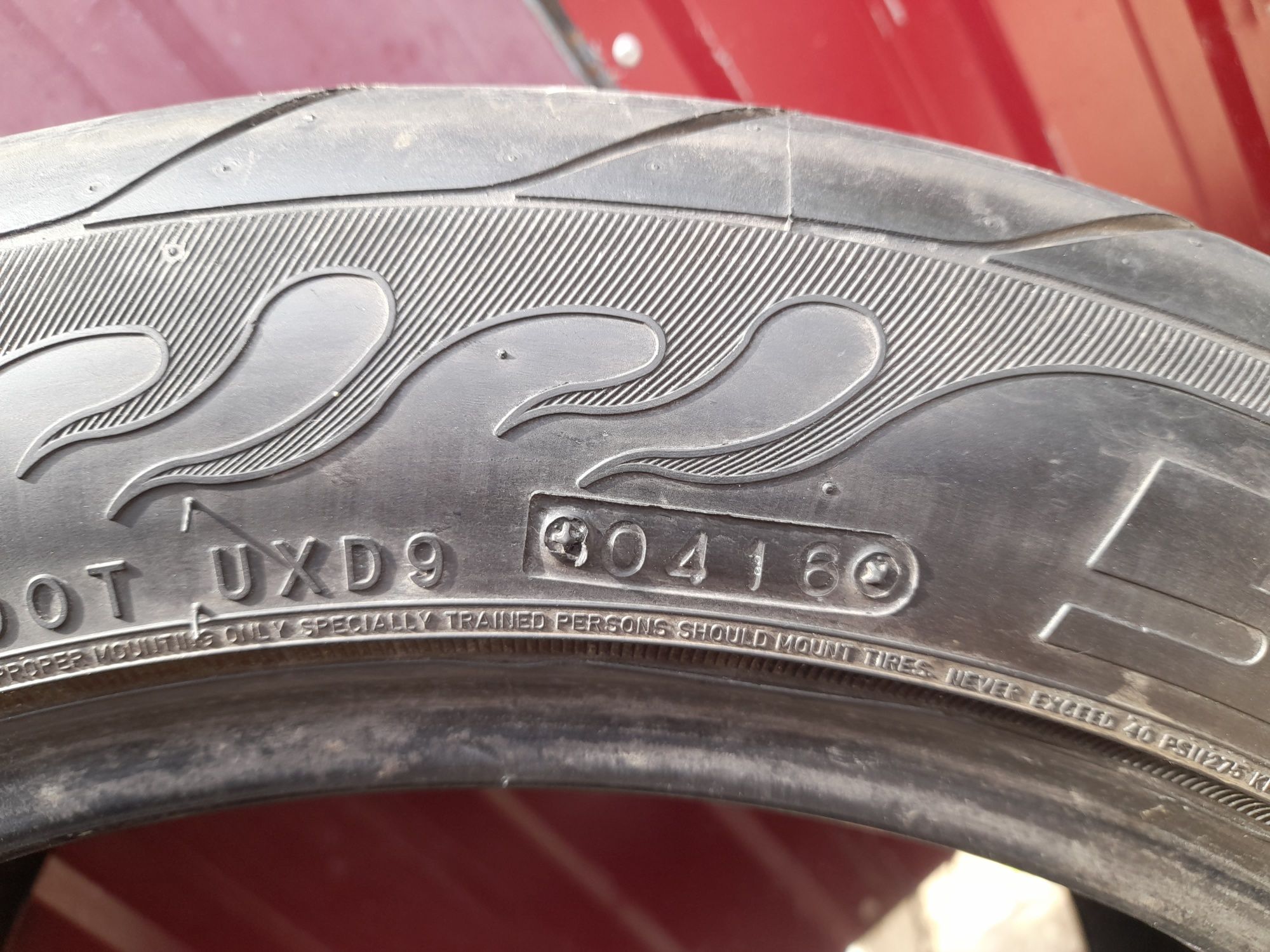 Продам гуму полусліки Federal 595 EVO 255/45 R17
