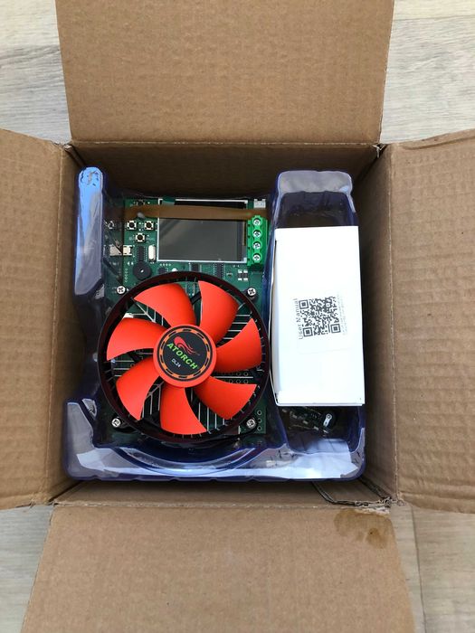 ATORCH DL24 електронний навантажувач 150W для тестування БЖ, акум.