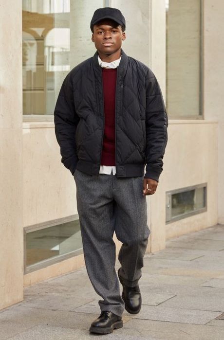 Бомбер пуховий Uniqlo унісекс S, M, L, XL