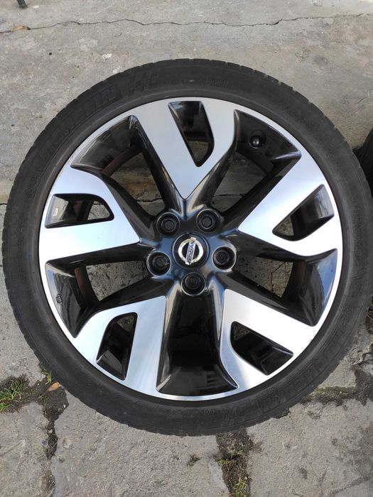 Oryginalne alufelgi NISSAN Qashqai II Juke X-Trail 18cali  + CZUJNIKI