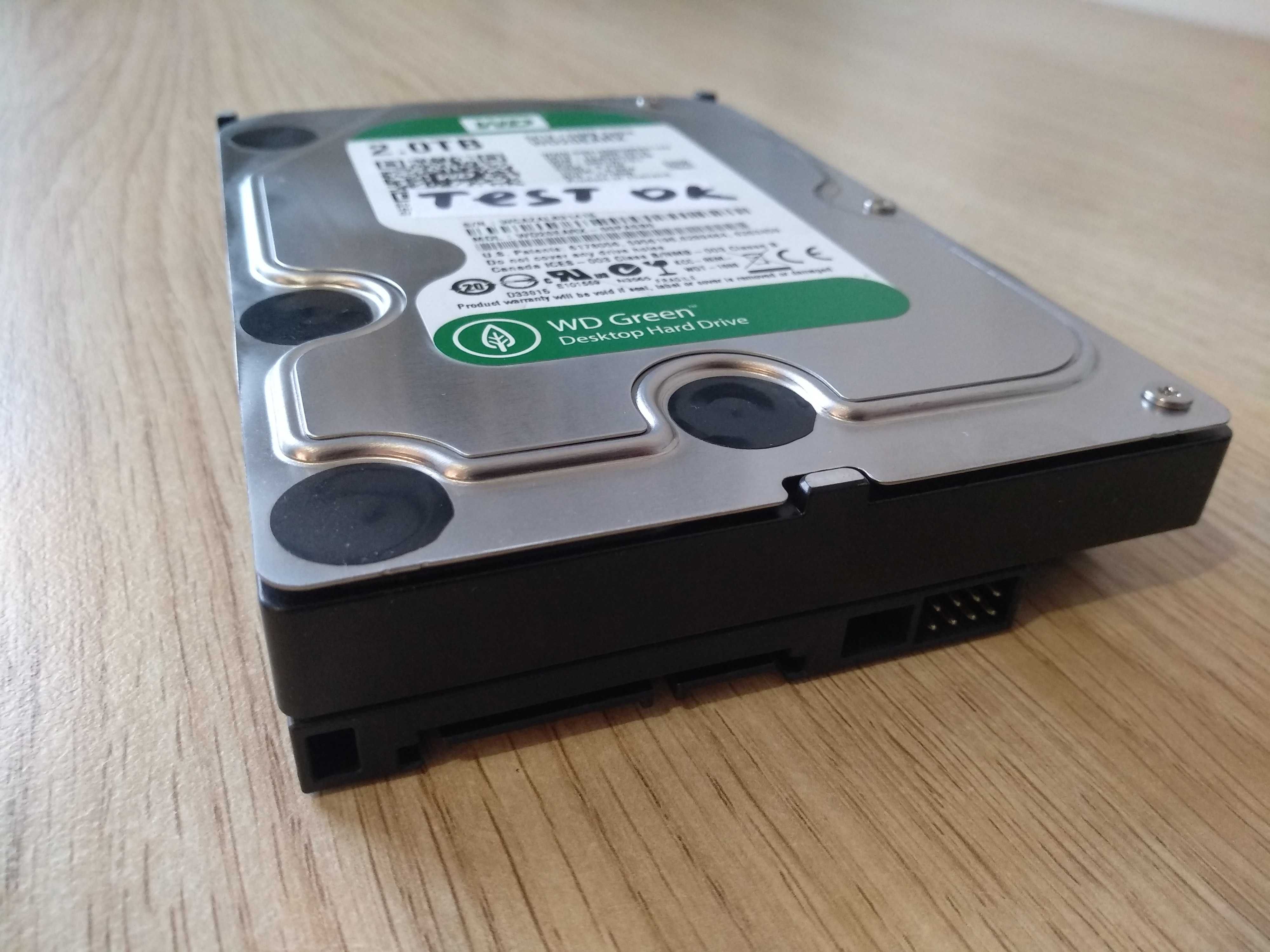 Жорсткий диск Western Digital Green 2TB 5400rpm 64МB WD20EARX 3.5