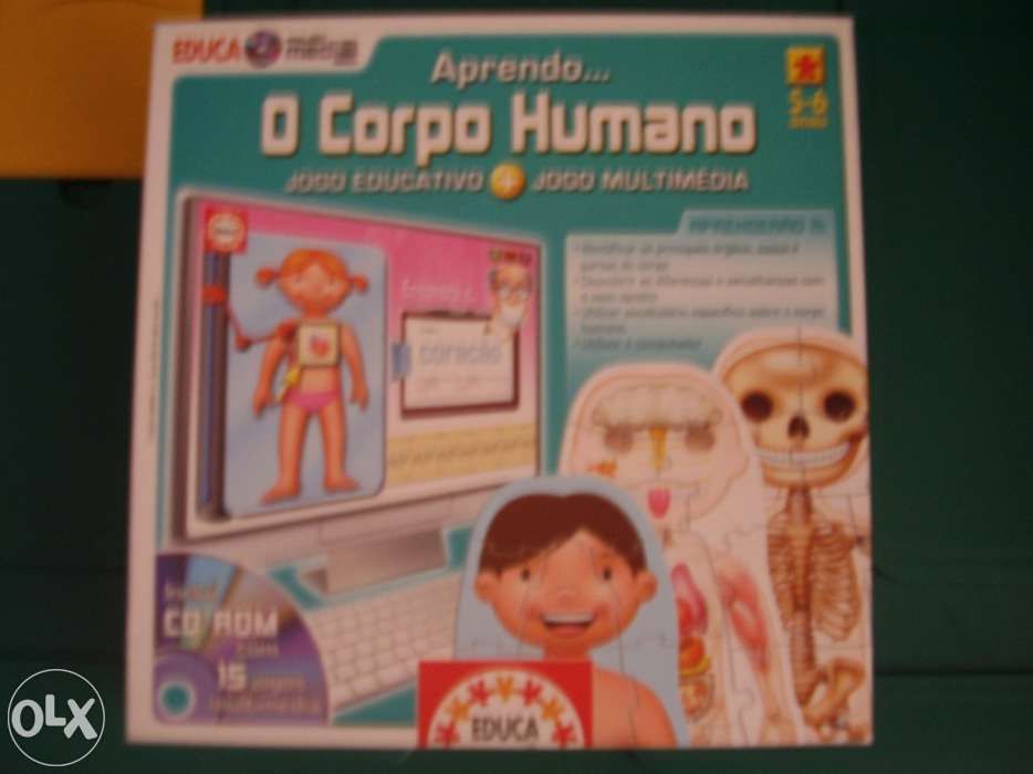 Jogo Puzzle o Corpo Humano