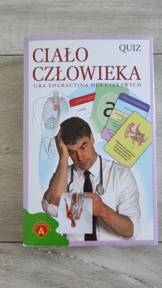 Quiz Ciało człowieka gra edukacyjna dla ciekawych