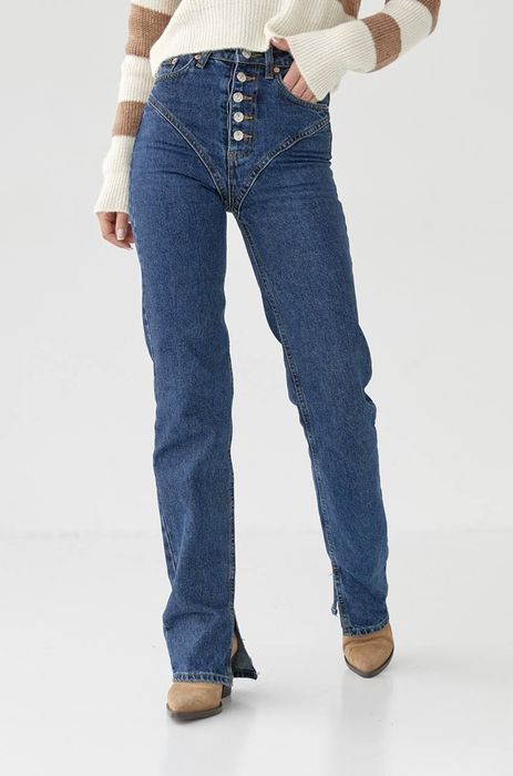 Джинси з високою талією