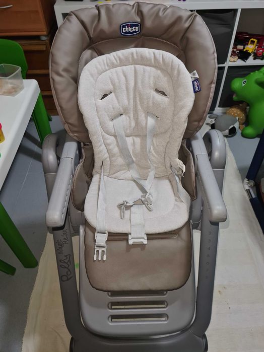 Chicco Cadeira Papa Polly Magic Relax Graphite