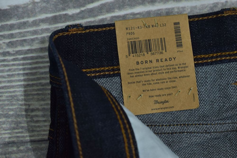 Wrangler Texas Męskie Spodnie Jeansowe W42 L32