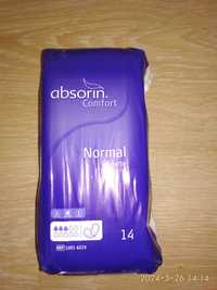 Прокладки урологические absorin comfort 3 кап. 14 шт.120 грн.