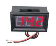 Вольтметр цифровой 0-30В электронный 0.36" светодиодный led красный