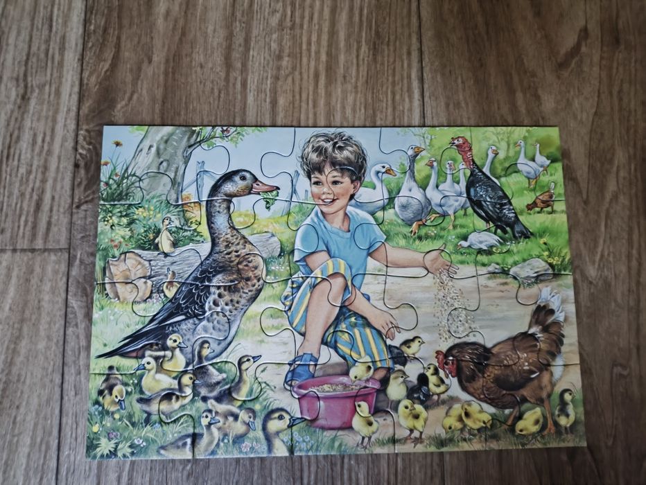 Puzzle o klimacie wiejskim